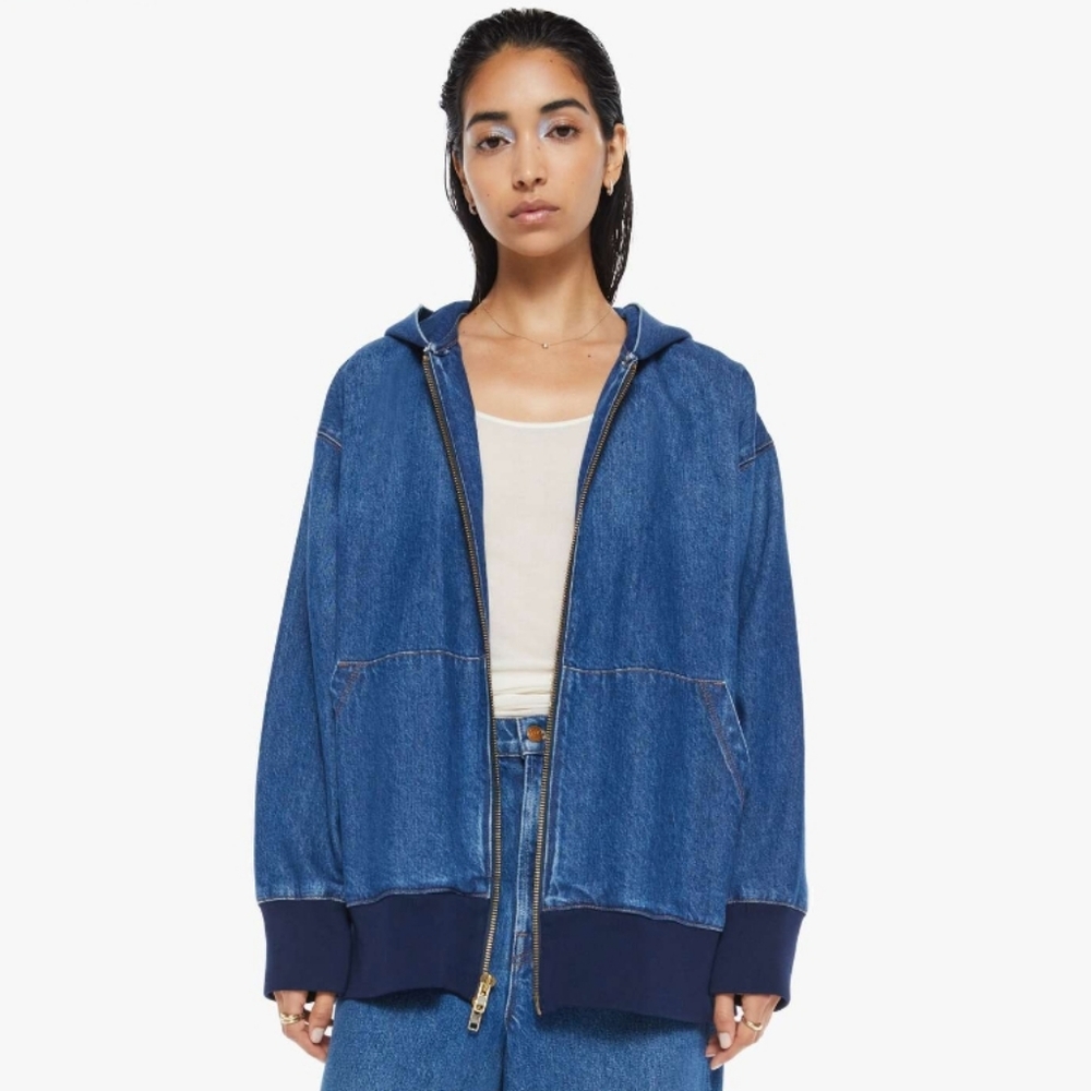 MOTHER Blue Denim Jacket